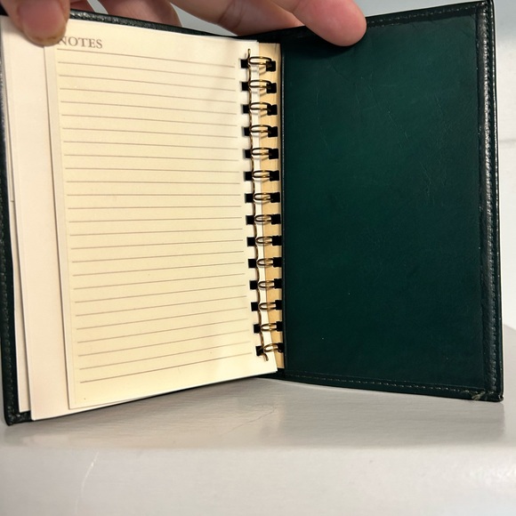 Green Vintage Coach Address Book - Picture 7 of 11